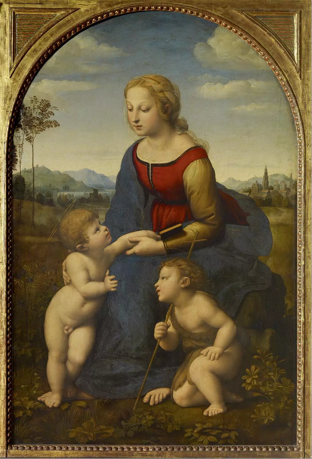 La Vierge à l'Enfant avec le petit saint Jean-Baptiste, dite La Belle Jardinière